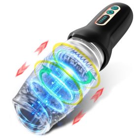 1pc Automatic Male Masturbator; Male Masturbators Cup With 10 Vibrations For Penis Stimulation; Electric Pocket Pussy Male Stroker Toy; Adult Blo (Color: New) 1pc Automatic Male Masturbator; Male Masturbators Cup With 10 Vibrations For Penis Stimulation; Electric Pocket Pussy Male Stroker Toy; Adult Blo (Color: New)